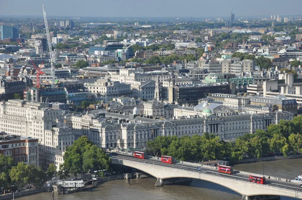 Flygfoto över London — Stockfoto