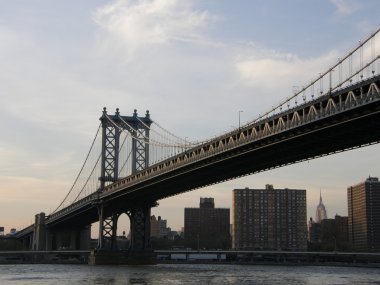 New York 'taki Brooklyn Köprüsü