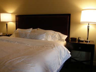 Otel odası.