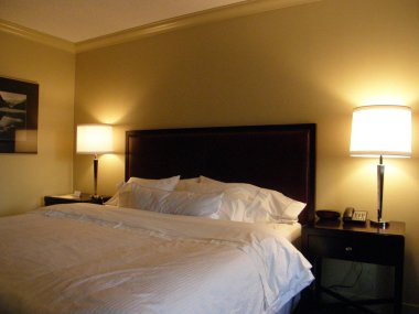 Otel odası.