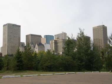 Görünüm Edmonton Alberta, Kanada