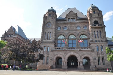 Toronto, Kanada'da Queen's Park Parlamento Binası