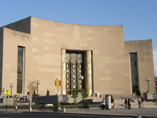 Biblioteca Pública de Brooklyn — Foto de Stock
