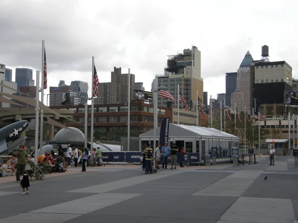 Intrepid Múzeum a new york city — Stock Fotó