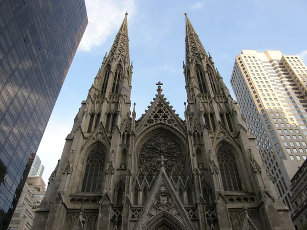 St. Patrick 's Cathedral i New York - Stock-foto