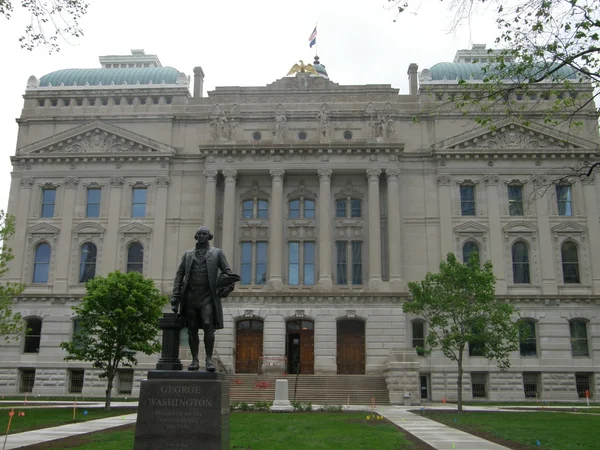 Bundeshauptstadt in Indianapolis — Stockfoto