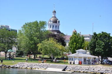 Historic Waterfront in Kingston, Ontario clipart