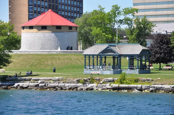 Historische wasserstraße in kingston, ontario — Stockfoto