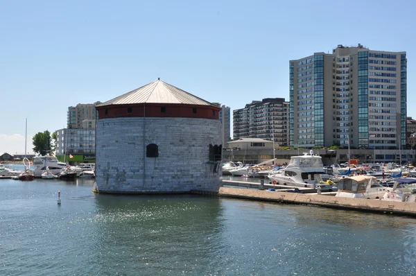 Történelmi vízparti, Kingston, ontario — Stock Fotó