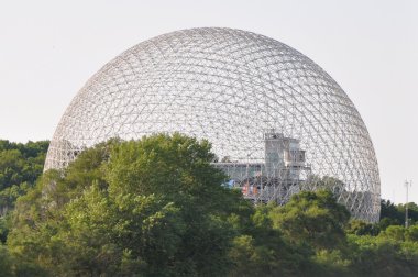 Biosphere in Montreal clipart