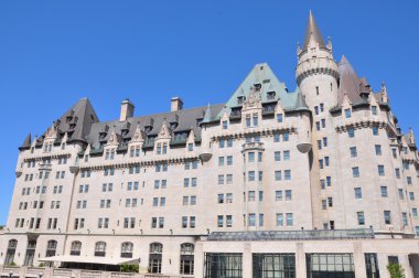 Chateau laurier şehir merkezinde ottawa