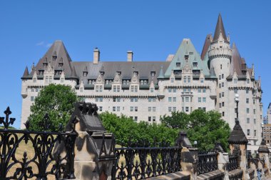 Chateau laurier şehir merkezinde ottawa