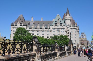 Chateau laurier şehir merkezinde ottawa
