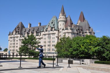 Chateau laurier şehir merkezinde ottawa