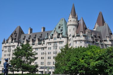 Chateau laurier şehir merkezinde ottawa