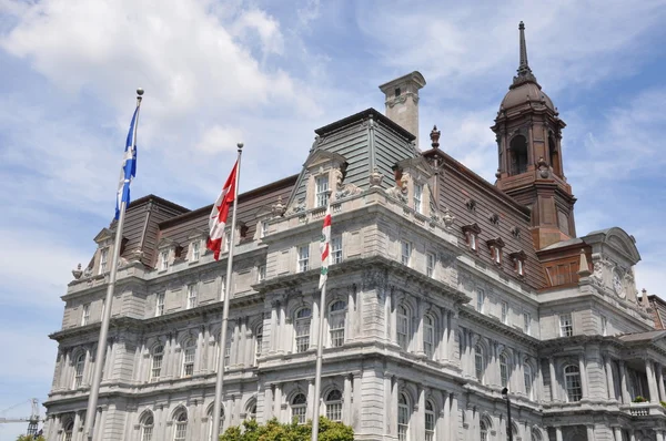 Régi városháza Montrealban — Stock Fotó