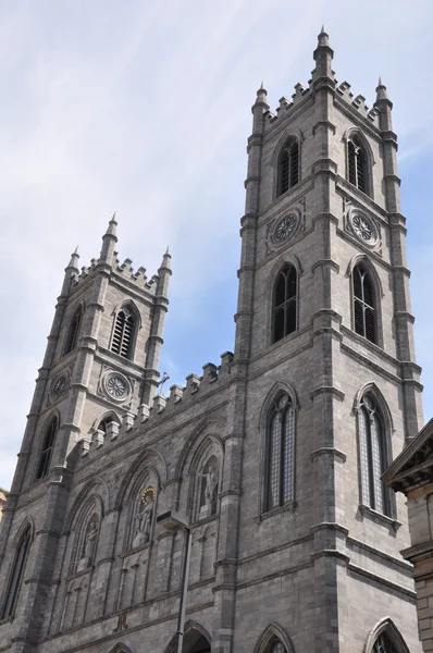 Basílica de Notre-Dame en Montreal —  Fotos de Stock