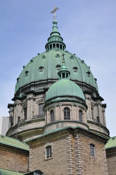 Cathédrale Marie-Reine-du-Monde (María, Reina de la Catedral Mundial) en Montreal, Canadá —  Fotos de Stock