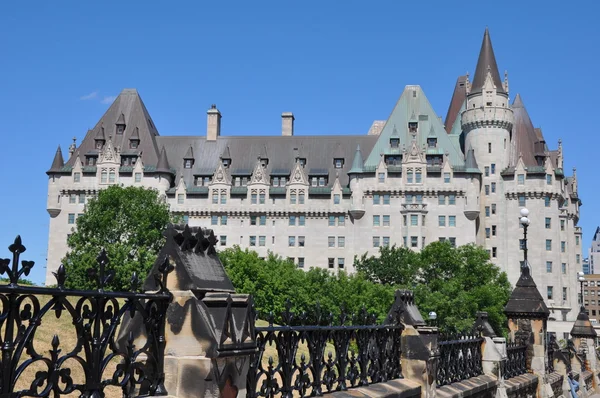 Chateau Laurier in Downtown Ottawa — Stock Photo, Image