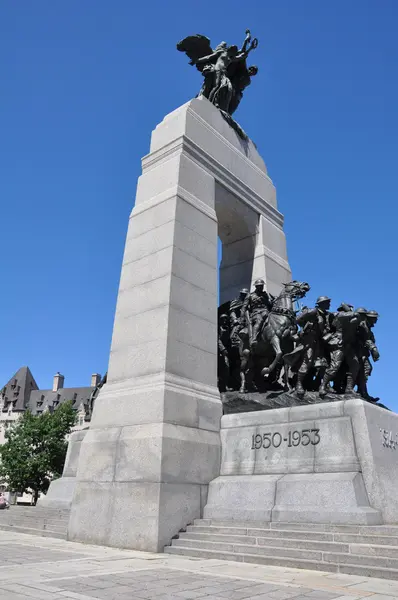 Národní válečný památník v Ottawě — Stock fotografie