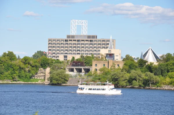 Rideau kanal in ottawa — Stockfoto