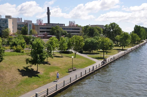 Canal Rideau em Ottawa — Fotografia de Stock