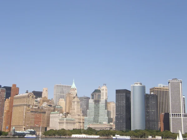 Ciudad de Nueva York skyline — Foto de Stock