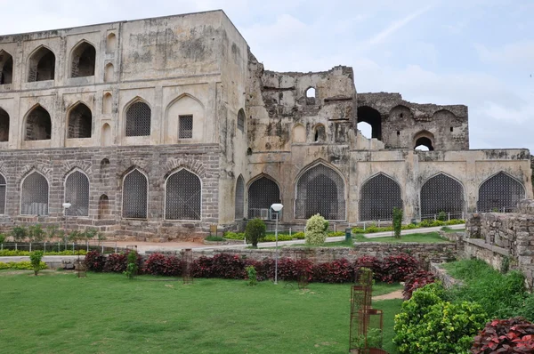 Golconda фортецю в Хайдарабад — стокове фото