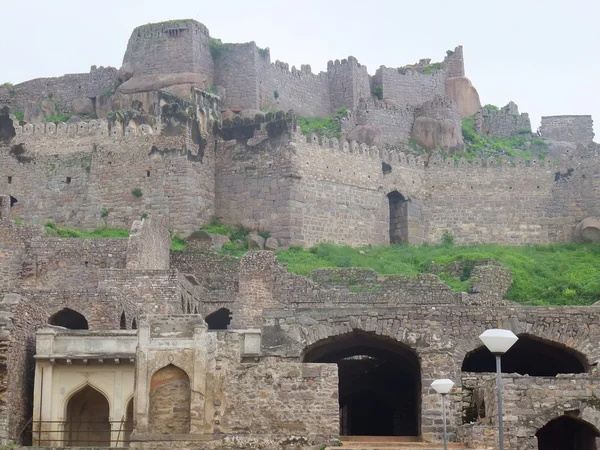 Golconda fort v hyderabad — Stock fotografie