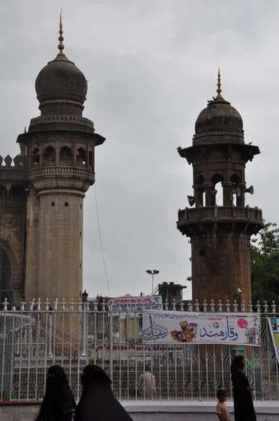 Mesquita de Meca Masjid em Hyderabad — Fotografia de Stock