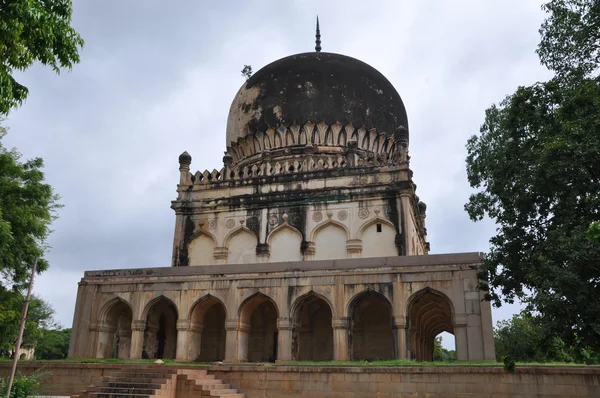 Tombe Qutb Shahi a Hyderabad, India — Foto Stock