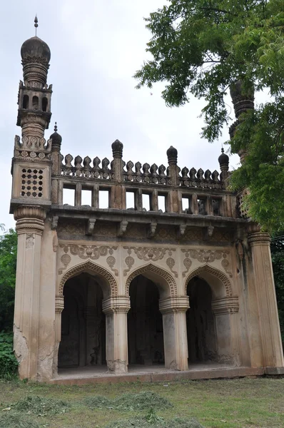 Túmulos Qutb Shahi em Hyderabad, Índia — Fotografia de Stock