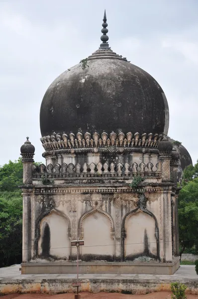 Túmulos Qutb Shahi em Hyderabad, Índia — Fotografia de Stock