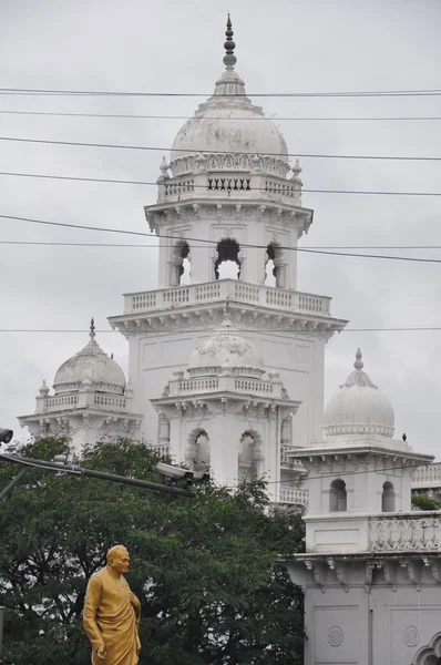 Edifício da Assembleia Estadual de Andhra Pradesh em Hyderabad, Índia — Fotografia de Stock