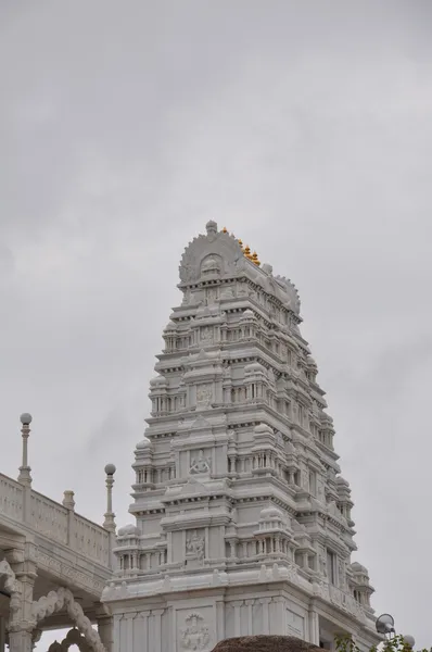 Бирла Мандир (индуистский храм) в Хайдарабаде, Андхра-Прадеш, Индия — стоковое фото