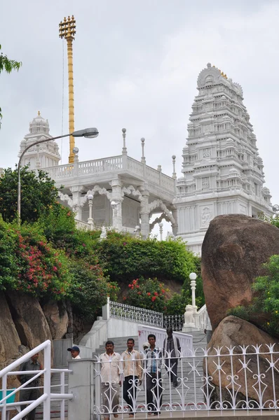 Birla Mandir (Tempio indù) a Hyderabad, Andhra Pradesh in India — Foto Stock