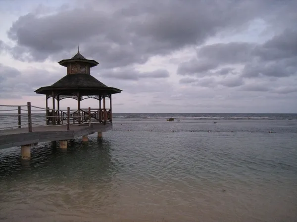 Stranden i montego bay — Stockfoto