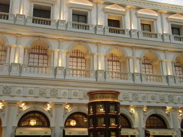 Benátský hotel and casino v las vegas — Stock fotografie