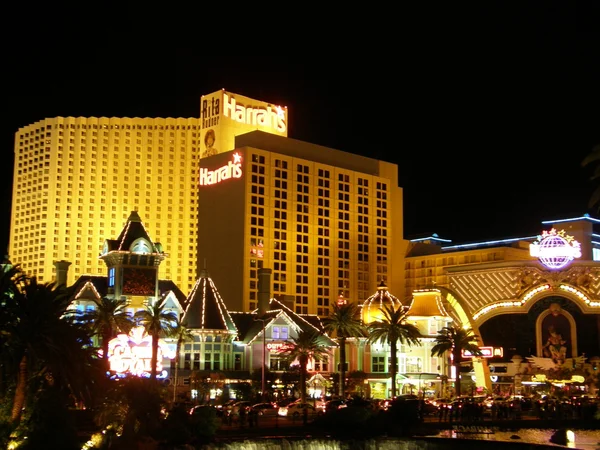 Harrah's otel ve casino las vegas — Stok fotoğraf