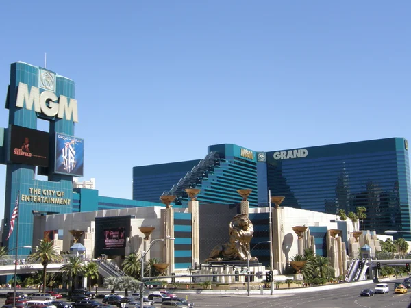 Mgm grand resort und casino in las vegas — Stockfoto