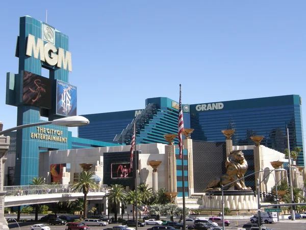 MGM grand resort en casino in las vegas — Stockfoto