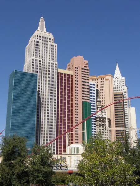 New York New York Hotel & Casino ในลาสเวกัส — ภาพถ่ายสต็อก