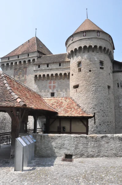 Slot Chillon in montreux, Zwitserland — Stockfoto