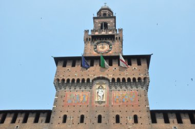 Sforza Kalesi Milano, İtalya