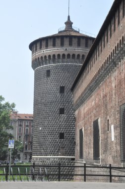 Sforza Kalesi Milano, İtalya