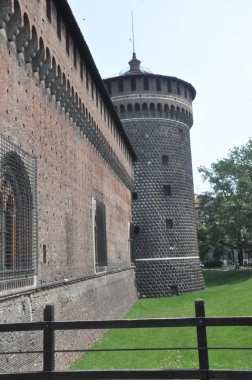 Sforza Kalesi Milano, İtalya