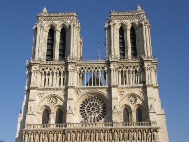 Paris 'teki Notre Dame Katedrali