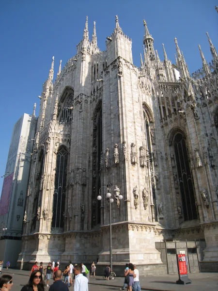 Duomo z Mediolanu, Włochy — Zdjęcie stockowe
