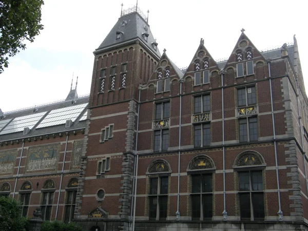 Museu Rijksmuseum em Amsterdã — Fotografia de Stock