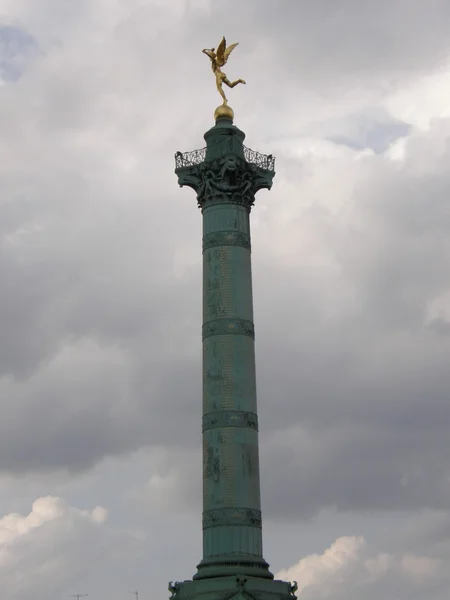 La Plaza de la Bastilla en París, Francia —  Fotos de Stock